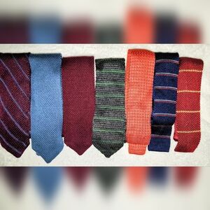 ThebTie Bar Knitted Silk Men's Tie Collection - Assorted Colors